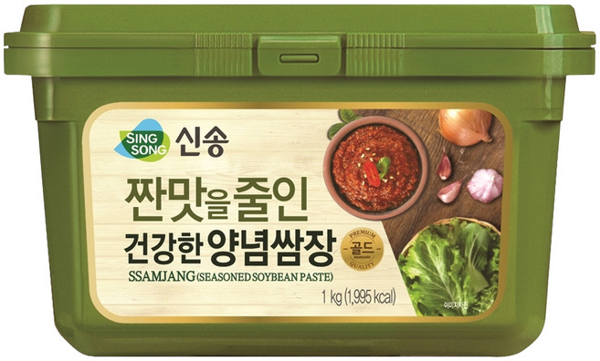 신송 짠맛을 줄인 건강한 양념쌈장, 1kg, 1개