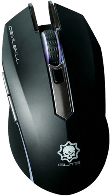 MONSTARGEAR Devil's Skill 高階 FPS 電競滑鼠, 霧面黑, GUTS3360