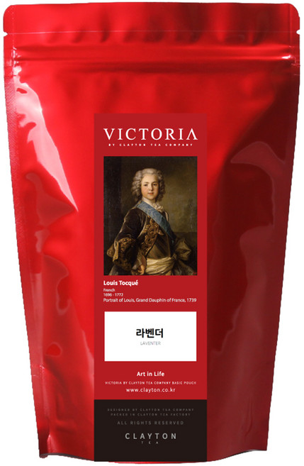 빅토리아 레드 티백 라벤더, 1g, 40개입, 1개