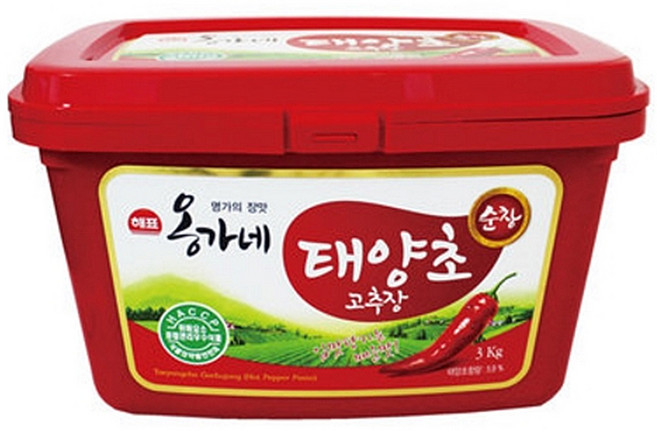 해표 옹가네 태양초 고추장, 3kg, 1개