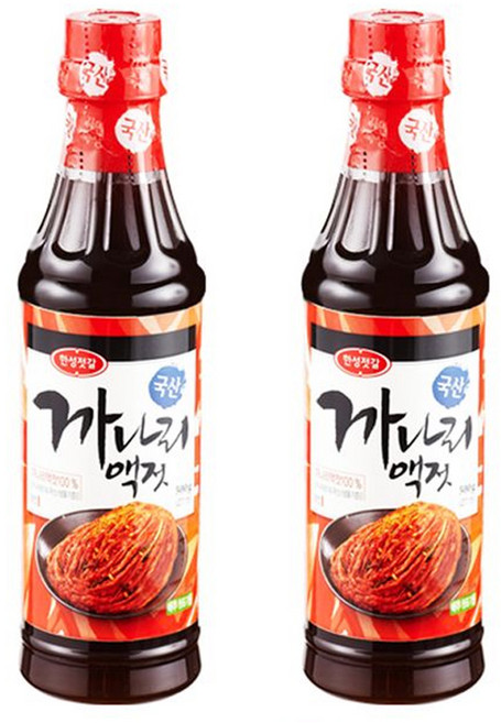 [한성기업] 액젓, 500g, 2개