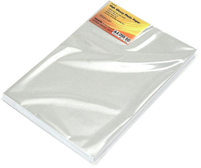 잉크미디어 고광택 포토용지, A4, 50개