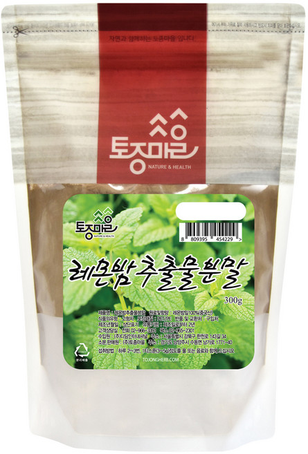토종마을 레몬 밤 추출물 분말, 300g, 1개