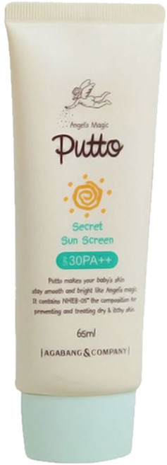 퓨토 시크릿 유아 선스크린 SPF30 PA++, 1개, 65ml