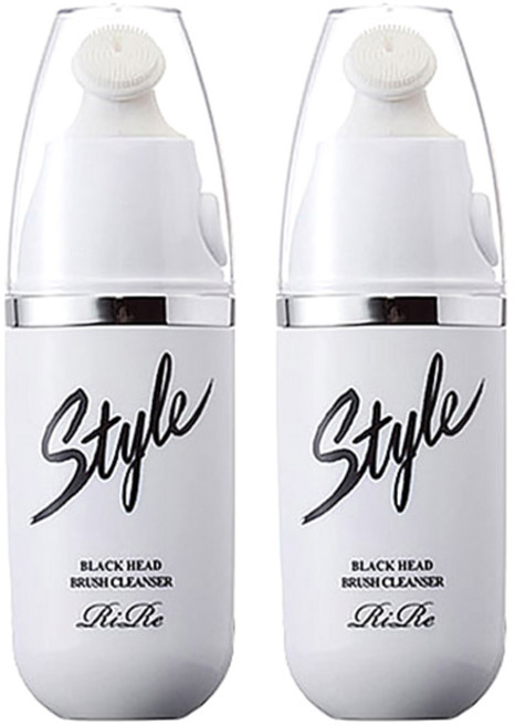 리르 스타일 블랙헤드 브러쉬 클렌져, 20ml, 2개