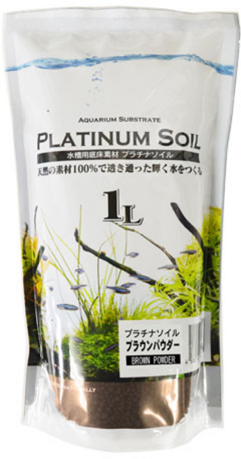 준 플래티넘 소일 파우더 브라운, 1L, 1개