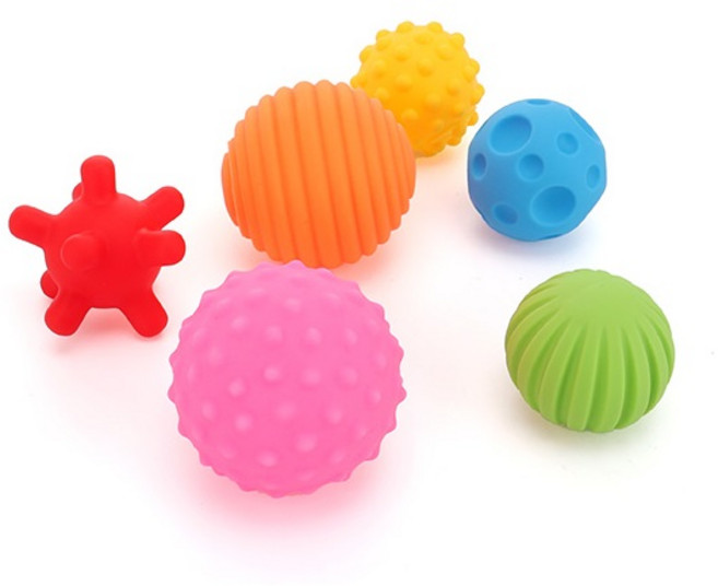 캐스비 스포츠 말랑 쉐이프공 6p, 랜덤 발송, 1세트