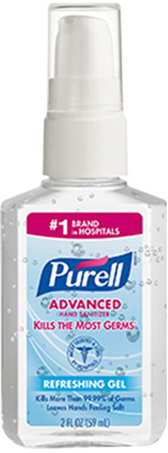 퓨렐 어드밴스 휴대용 손소독제, 59ml, 1개