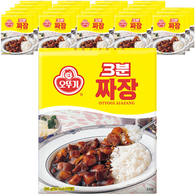 OTOKI 不倒翁 3 Minutes 即食韓式炸醬調理包, 24盒, 200g