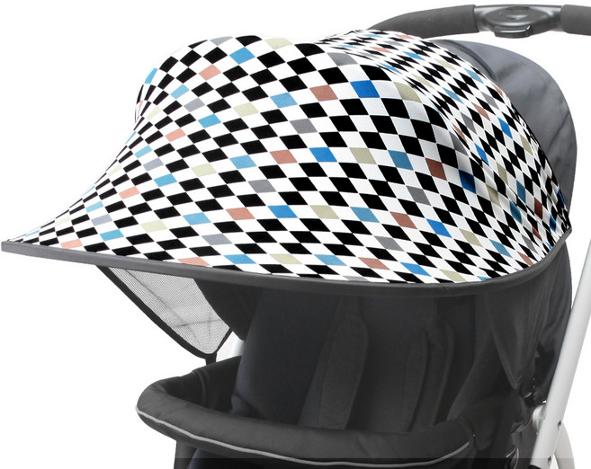 마니또 유모차 햇빛가리개 선셰이드 스칸디, 다이아몬드블루, 1개