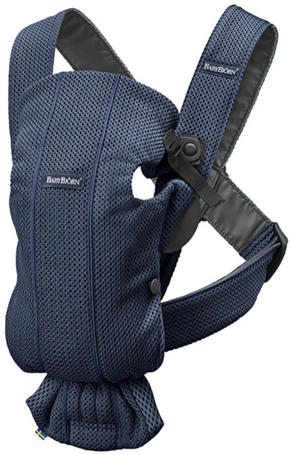 베이비뵨 캐리어 미니 3D 메쉬, 다크 블루