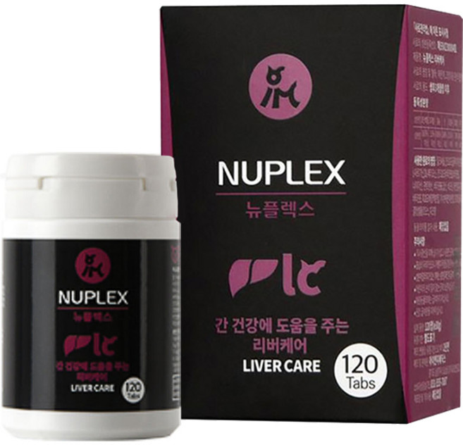 아이앤지메딕스 반려동물 뉴플렉스 영양제, 120정, 심장/간, 1개