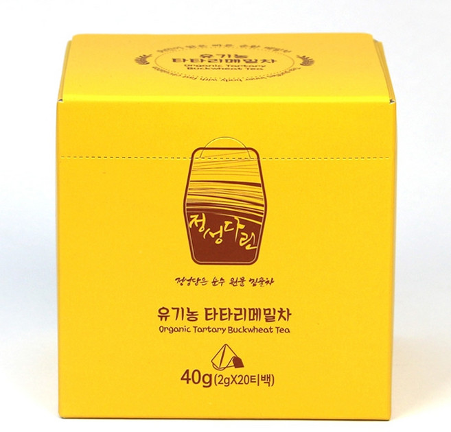 정성다린 유기농 타타리 메밀차 티백, 2g, 20개입, 1개