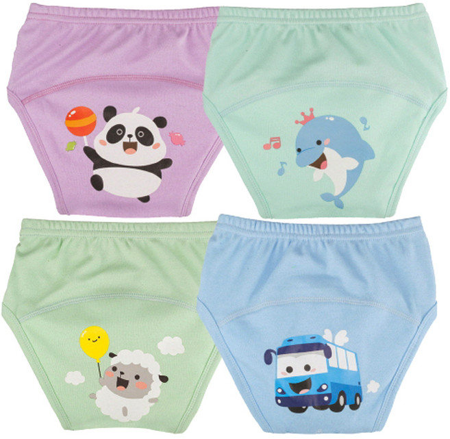 아가짱 프랜들리 배변훈련팬티 4p세트, A, 1세트