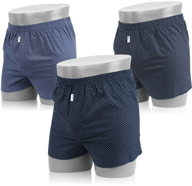 디에스도씨 남성용 통기성 순면 트렁크 D822 3p세트