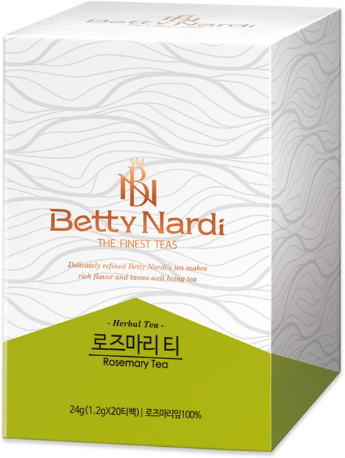 베티나르디 로즈마리 티 20티백, 1.2g, 20개입, 1개, 1.2g
