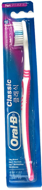 오랄비 클래식 칫솔 랜덤 발송, 1개입, 1개