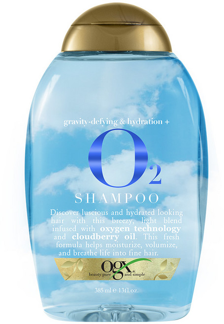 오지엑스 O2 산소 샴푸, 385ml, 1개