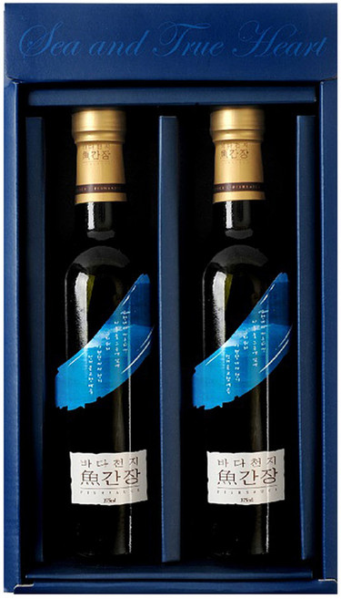 바다천지 어간장 프리미엄 3호, 375ml, 2개