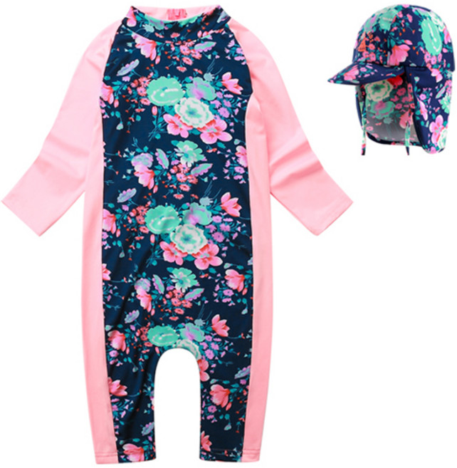 고잉키즈 여아용 플라워 스윔팩