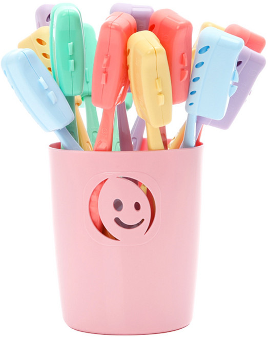 왕타 칫솔 10p + 커버 10p + 걸이 5p + 바스켓 랜덤 발송, 1세트