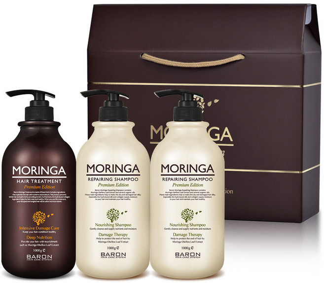 바론 프리미엄 기프트 헤어 세트 B, 1세트