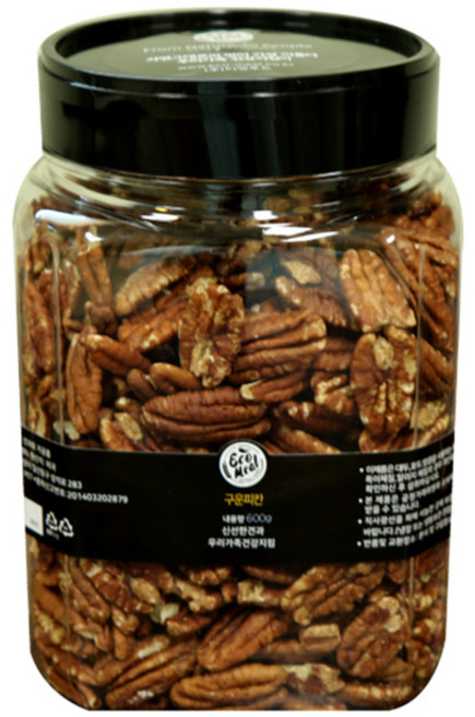 에코밀 구운 피칸, 600g, 1개