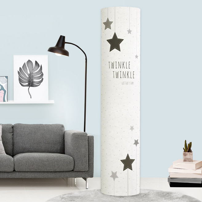 더자리 스판 스탠드 DTP 에어컨커버, 트윙클, 1개