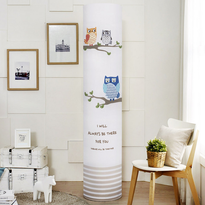 더자리 스판 DTP 에어컨커버 스탠드 원형, NEW러브윙키, 1개