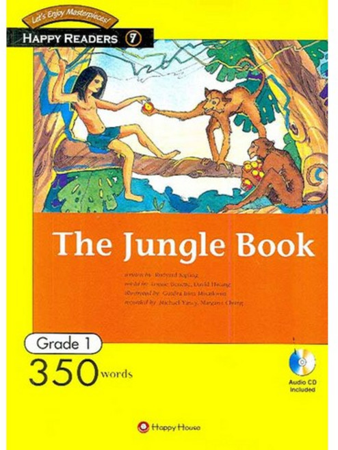 The Jungle Book (350 Words), HAPPY READERS 7, HAPPY HOUSE