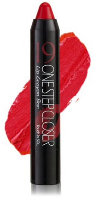 터치인솔 19 원스텝 클로저 립크레용 2.5g, 키스 오브 파이어, 1개