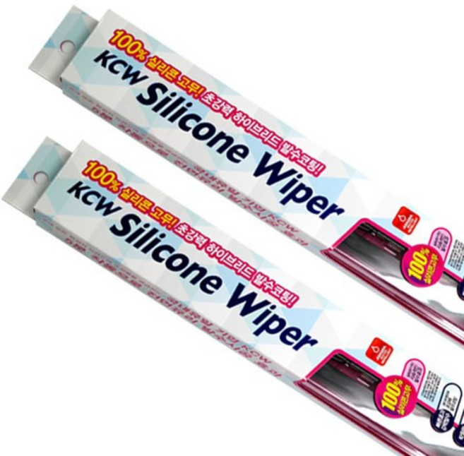 경창 KCW 실리콘와이퍼 2p 세트, 1세트