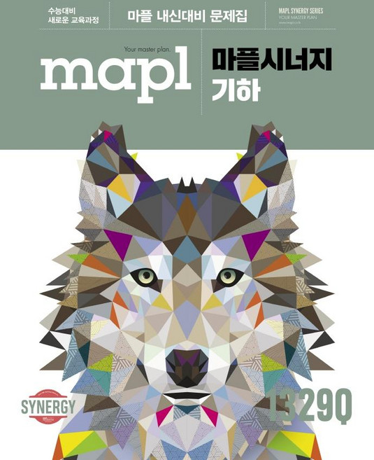 2025 마플시너지: 내신대비 문제집, 수학영역 기하, 고등 3학년