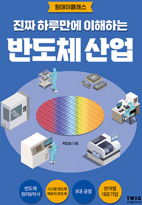 진짜 하루만에 이해하는 반도체 산업:원데이클래스, 박진성, 티더블유아이지