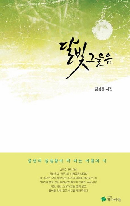달빛 그을음:김삼문 시집, 작가마을, 김삼문