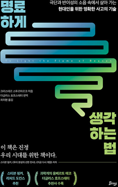 명료하게 생각하는 법 : 극단과 반이성의 소음 속에서 살아 가는 현대인을 위한 명확한 사고의 기술, 비잉, 크리스테르 스투르마르크