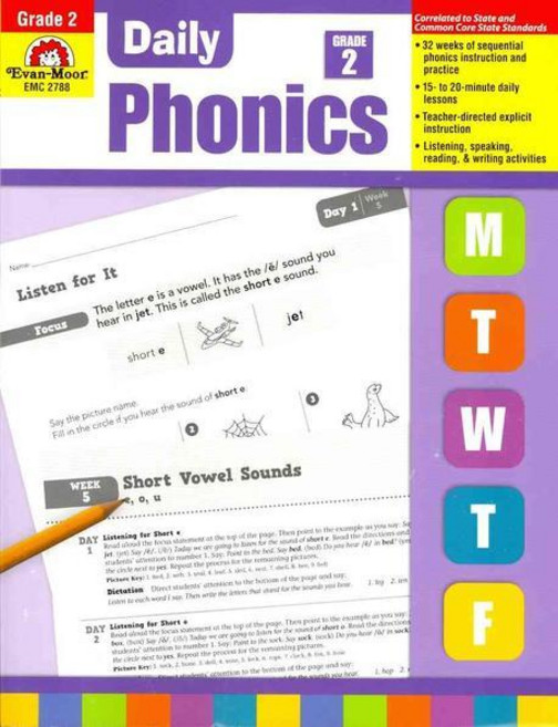 Daily Phonics Grade 2 Teachers Edition, Evan-Moor Educational Publis..