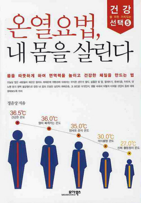 온열요법 내몸을 살린다, 모아북스, 정윤상 저