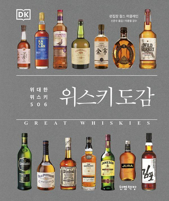위스키 도감: 위대한 위스키 506 양장, 찰스 머클레인, 한뼘책방