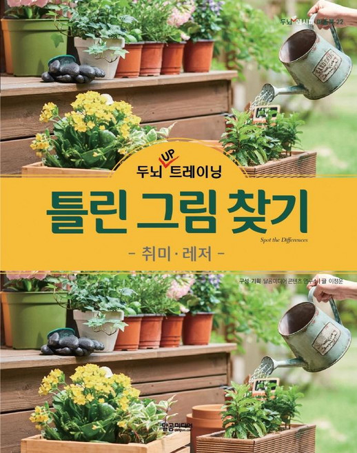 두뇌 UP 트레이닝 틀린그림찾기 : 취미와 레저, 이정운, 달곰미디어