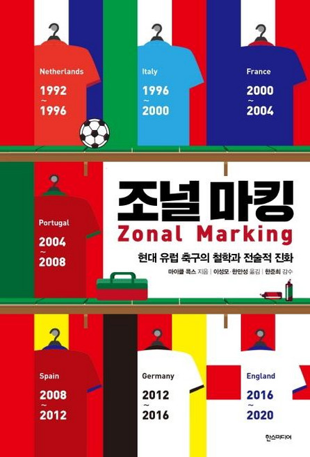 조널 마킹 - 현대 유럽 축구의 철학과 전술적 진화, 한스미디어, 마이클 콕스