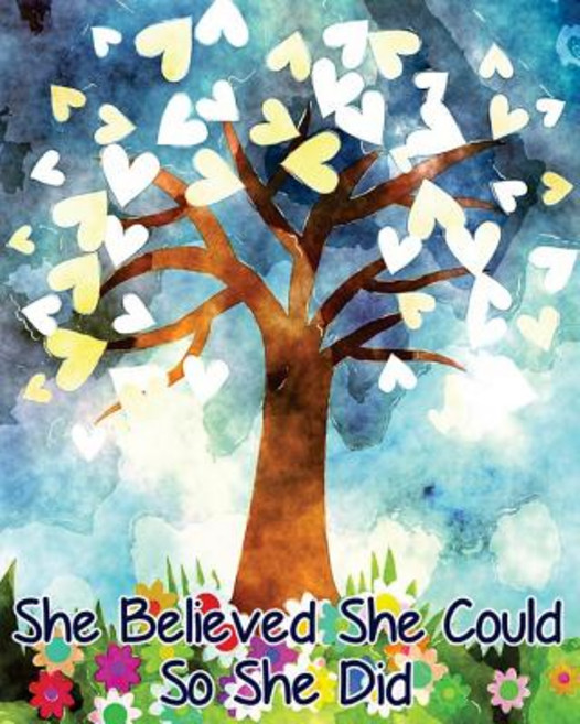 She Believed She Could So She Did: 8x 10 Dot Grid Journal Professionally Designed Work Book Planner ..., Createspace Independent Publishing Platform