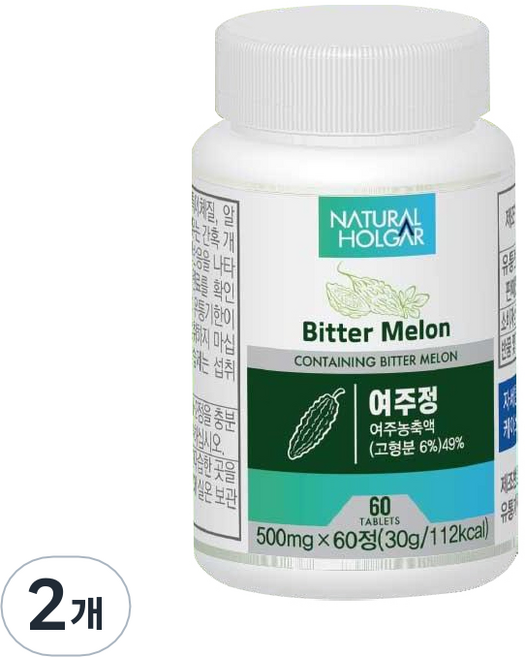 내추럴올가 여주정 30g, 60정, 2개