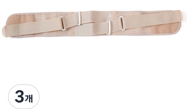 O2메디칼 좁은폭 허리복대, 3개