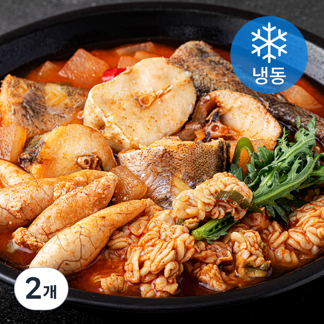 곰곰 시원한 대구탕 (냉동), 620g, 2개