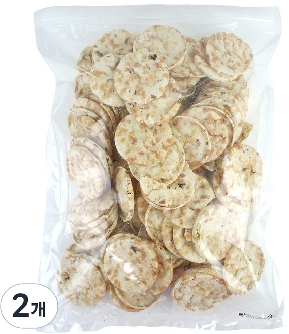 우리가스토리 21가지 통곡물 뻥튀기, 550g, 2개
