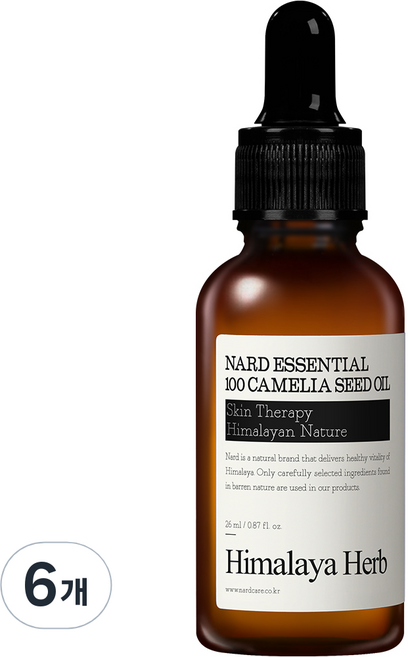 부케가르니나드 에센셜 100 발효 동백 오일, 6개, 26ml