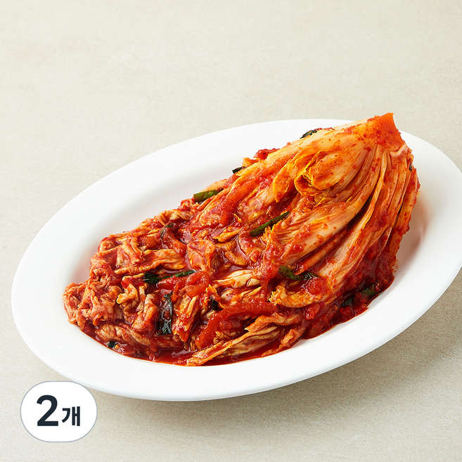 예소담 국내산 배추로 만든 특보쌈김치, 500g, 2개