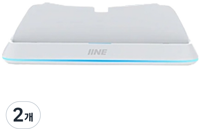 이이네 PS5 포탈 스탠드 마그네틱 차징독, 화이트, 2개, L1005