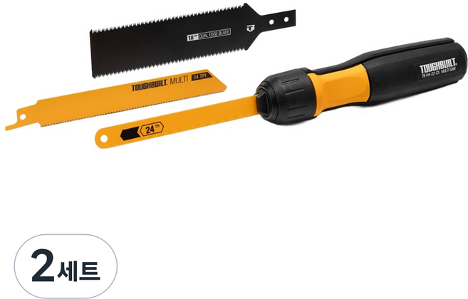 터프빌트 멀티형 핸드톱 + 톱날 3p 세트 TB-H4S3-22-CX, 2세트